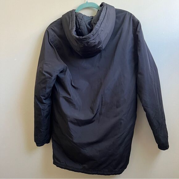 OBEY men’s black winter jacket with hood Size Small - Picture 2 of 7